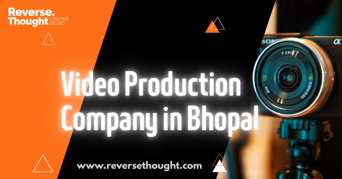 Professional video production company filming corporate content in Bhopal with cinema cameras