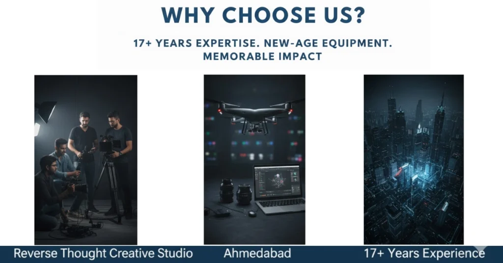 Why Choose our Video Production Company in Ahmedabad?