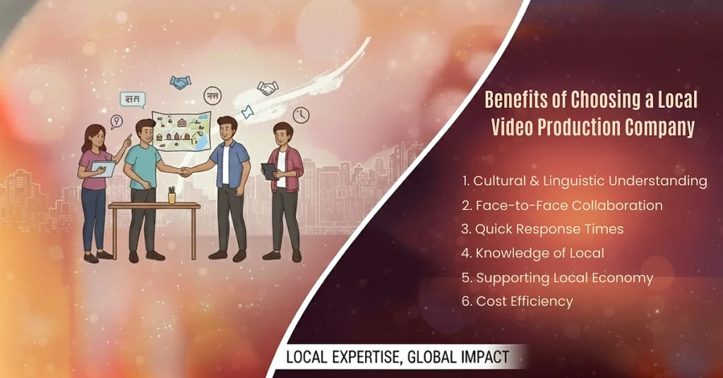 Benefits of Partnering with a Local Video shoot agency