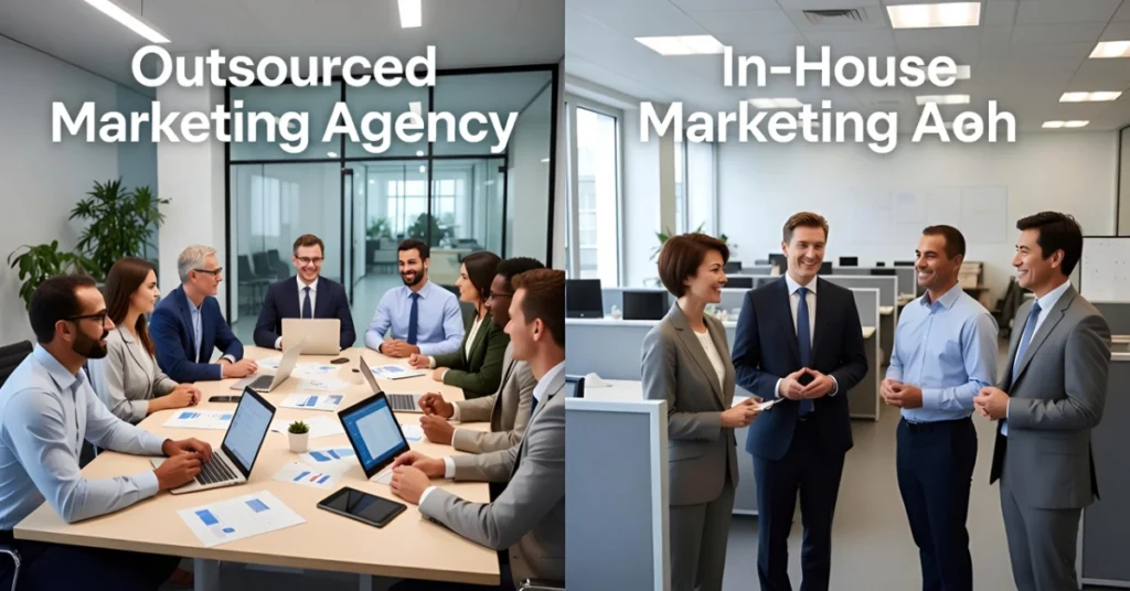 Outsourced Marketing Agency in Mumbai vs In-House Team