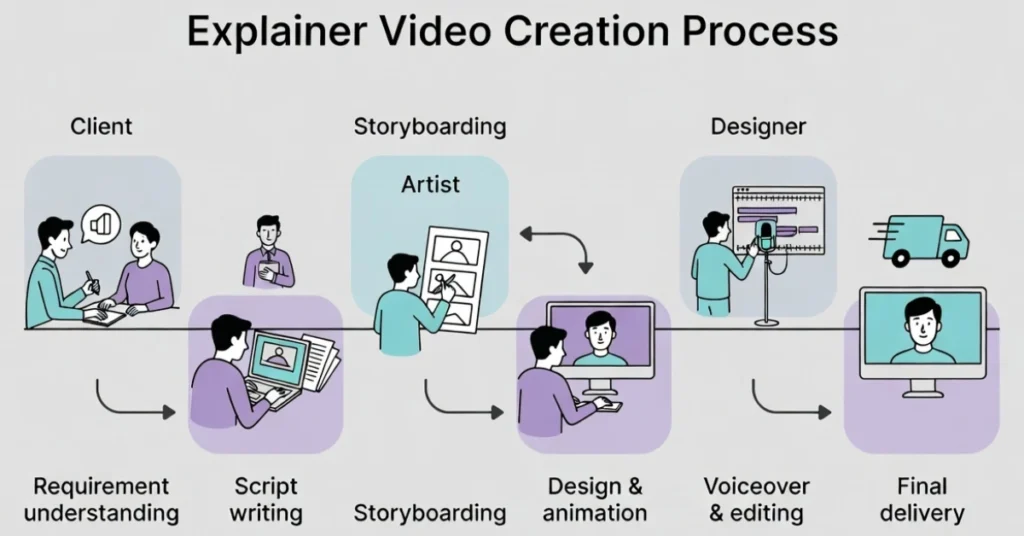 Our Explainer Video Creation Process